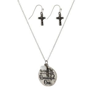 He Calls Me Beautiful One Necklace Set